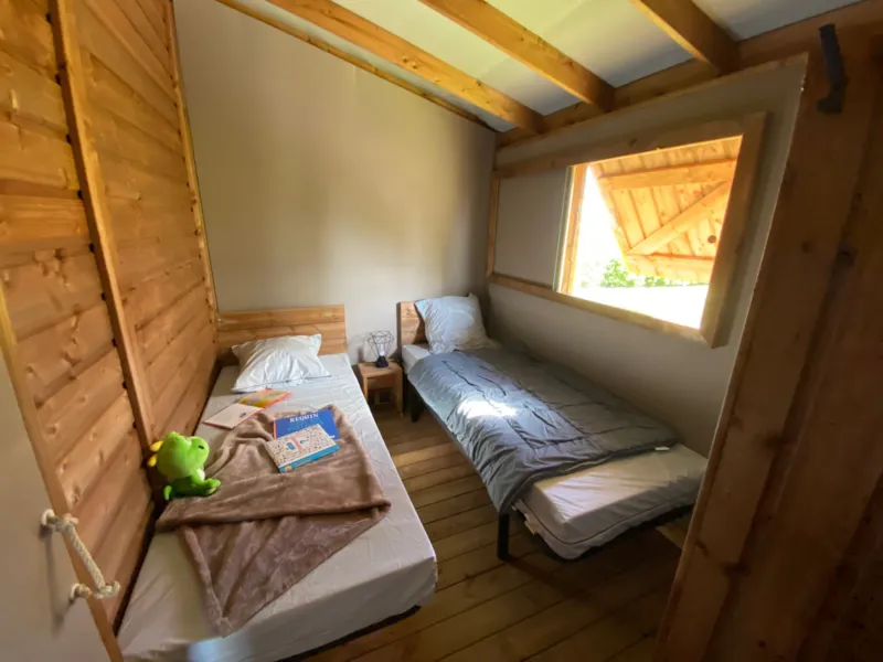 Cabane Lodge Sweet Flower Premium 32M² 2 Chambres