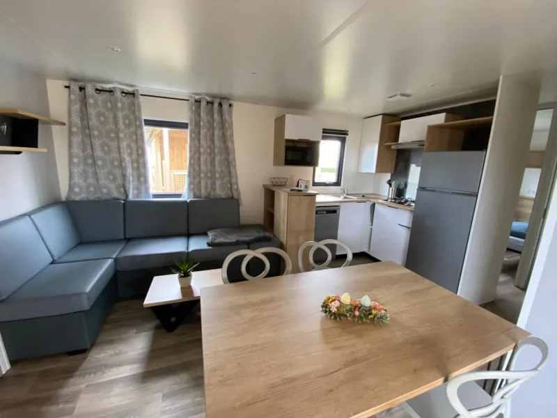 Mobil-Home Premium 3 Chambres 37M² - 2 Salles De Bain + Tv