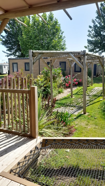Mobile Home Premium 2 bedrooms 32m² - 2 bathrooms + TV