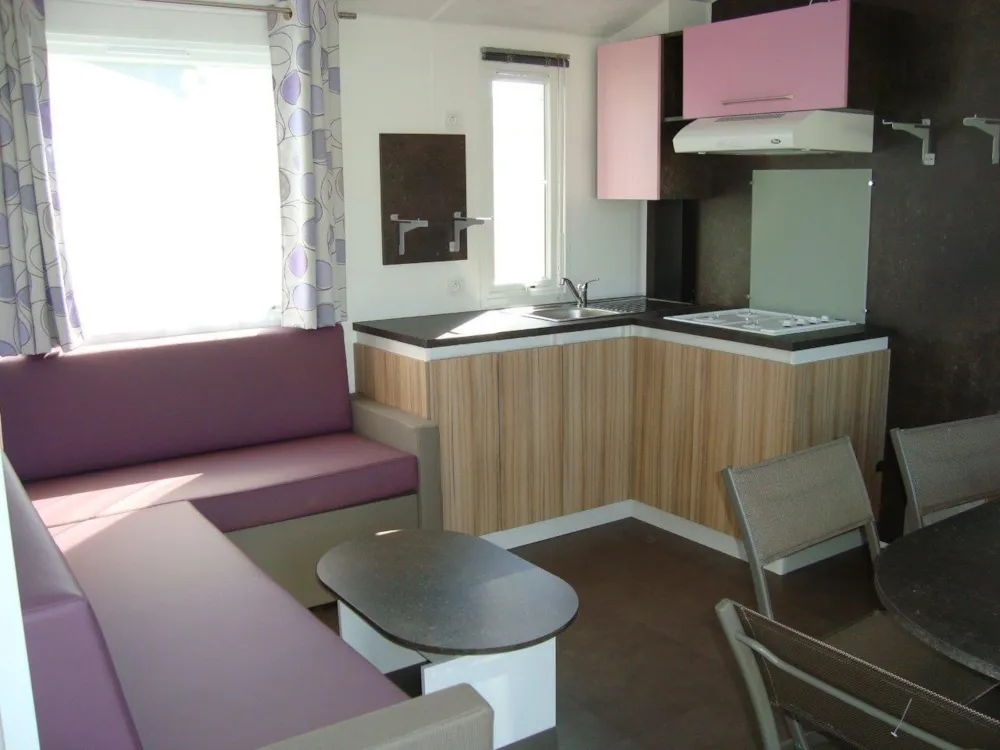 Location - Mobil-Home Eldorado Confort 3 Chambres 30M² - Camping Les Alizés