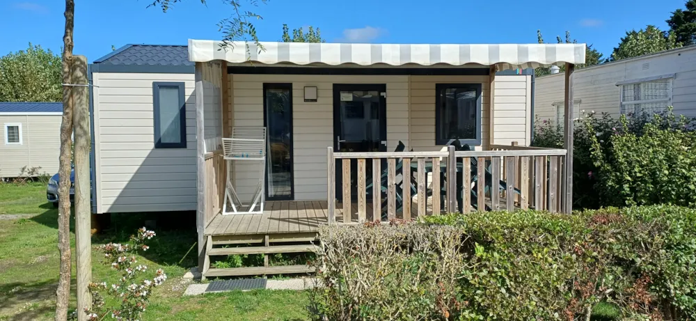 Location - Mobil-Home Oasis Confort+ 2 Chambres 26 M² - Camping Les Alizés