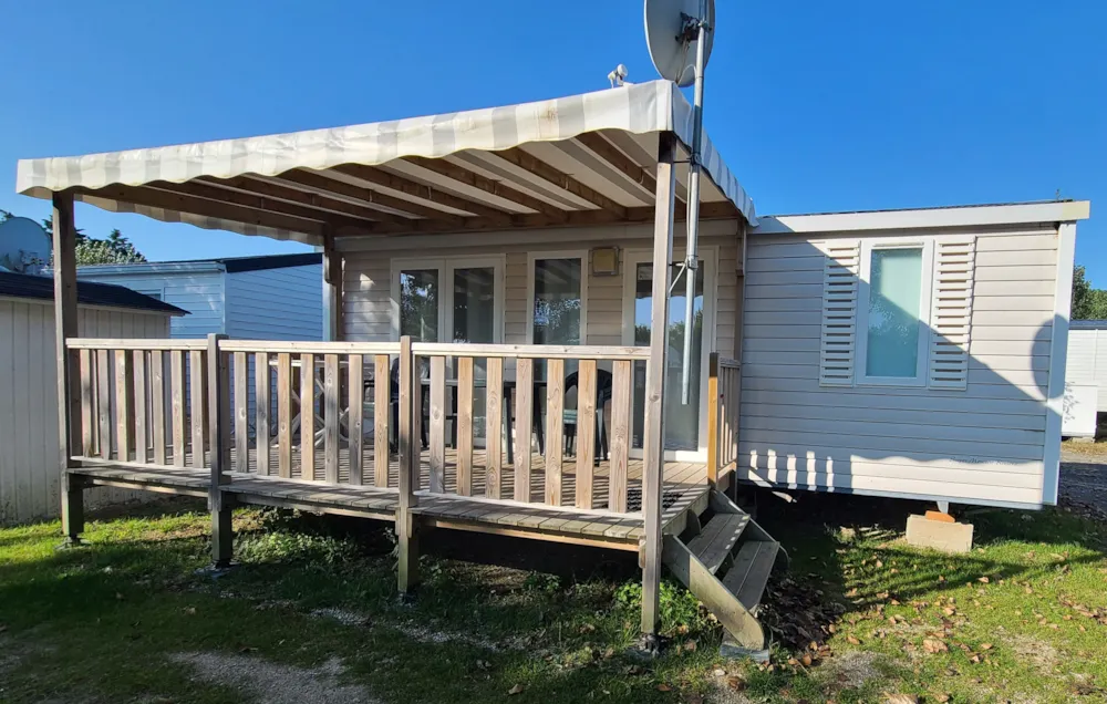 Location - Mobil-Home Oasis Confort 2 Chambres 26M² - Camping Les Alizés