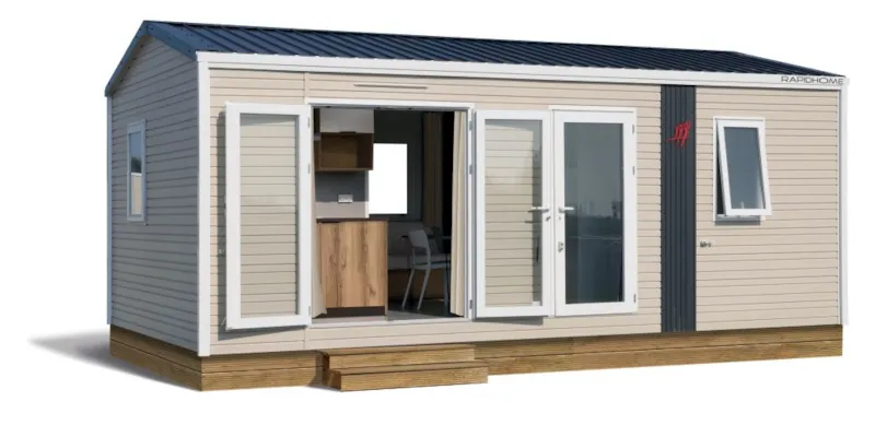 Mobil-Home Eden Duo + 2 Chambres 24M²