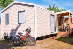 Accommodation - Mobile Home Privilège 2 Bedrooms 24M² - Camping La Parée du Both