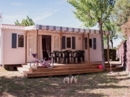 Mietunterkunft - Mobilheim Confort 3 Zimmer 30M² - Camping La Parée du Both