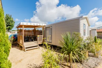 Mietunterkunft - Mobilheim Privilège 2 Zimmer 24M² - Camping La Parée du Both