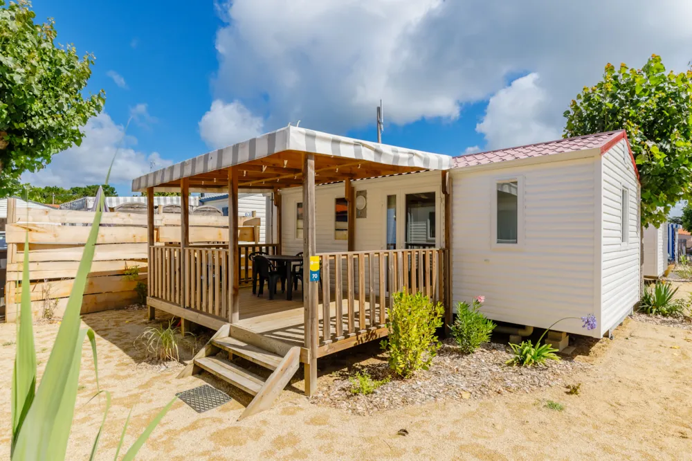 Location - Mobil-Home Confort 2Chambres 28M² - Camping La Parée du Both