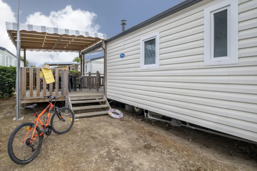 Location - Mobil-Home Economique 2Chambres 26M² - Camping La Parée du Both