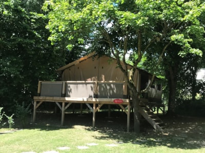 Lodge Toile Nature & Confort 2 bedrooms / Bathrooms / WC / Kitchen — 1
