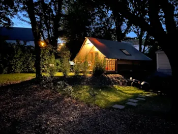 Accommodation - Wooden Chalet 1 Bedroom - Camping du Perche Bellemois