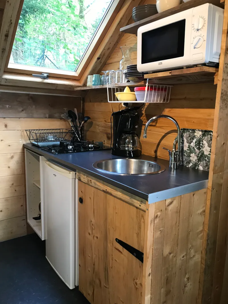 Chalet Bois 1 Chambre- Idéalement Situé Dans Un Cadre Verdoyant, Accès Piéton.