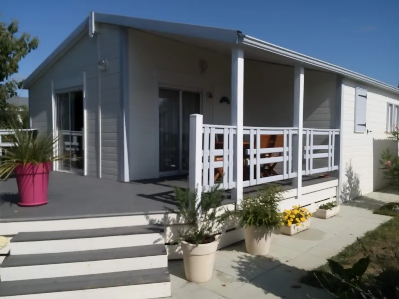 Chalet Prestige 2 Chambres 58M2 Avec Terrasse Couverte + Option Climatisation