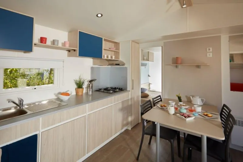 Mobil Home Vip Neuf Climatise, 3 Ch, Calme Et Tranquillité Assurés, Terrasse Couverte Et Semi-Fermée