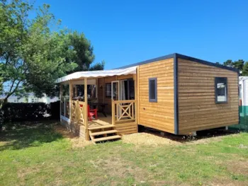 Mietunterkunft - Mobil Home Vip Neu Climatisiert, 3 Zi., Ruhe Und Stille Garantiert, Überdachte Und Halbgeschlossene - CAMPING DE L'AUZANCE