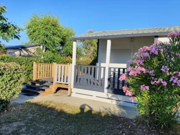 Mietunterkunft - Hütte Prestige 2 Zimmer 58M2 - CAMPING DE L'AUZANCE
