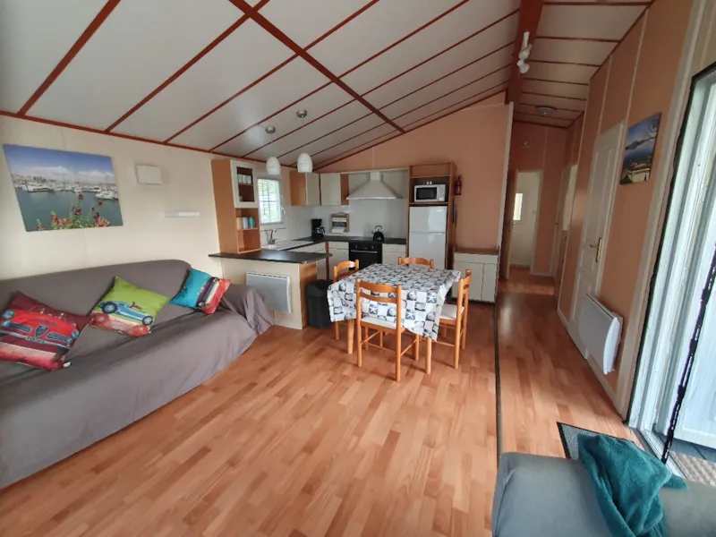 Chalet Prestige 2 Chambres 58M2 Avec Terrasse Couverte + Option Climatisation