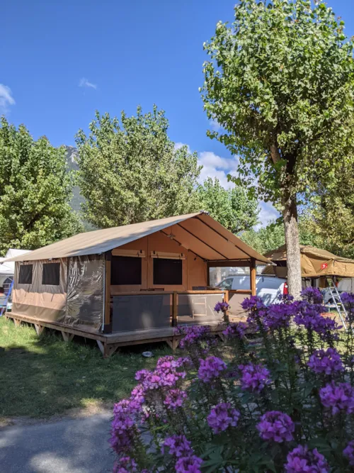 Mietunterkunft - Lodge-Zelt - image n°1 - CAMPING ILE AUX CYGNES