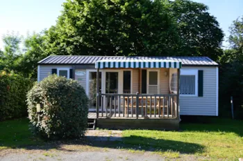 Mietunterkunft - Mobilheim Confort 3 Zimmer + Überdachte Terrasse - Camping L'Ambois