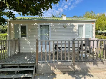Mietunterkunft - Mobilheim 1 Zimmer + Terrasse - Camping L'Ambois