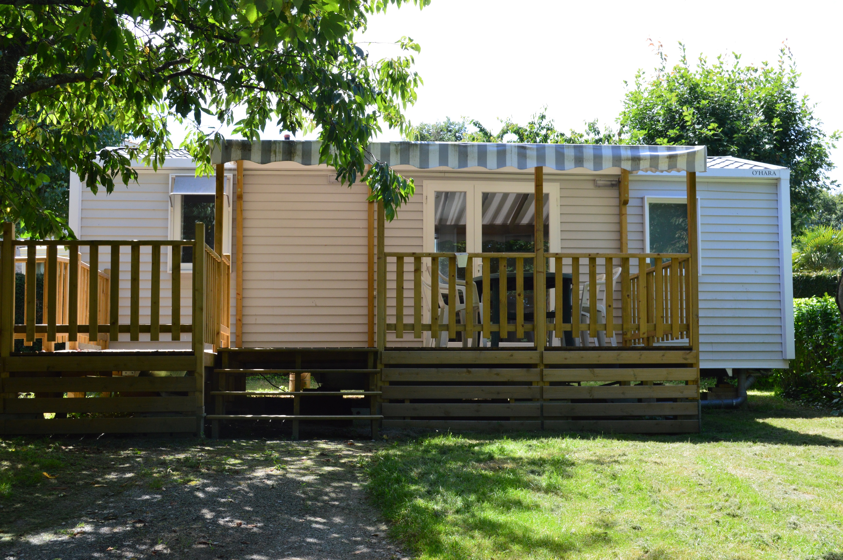 Accommodation - Mobil Home Premium 2 Bedrooms + Sheltered Terrace (Adapted To The People With Reduced Mobility) - Camping L'Ambois