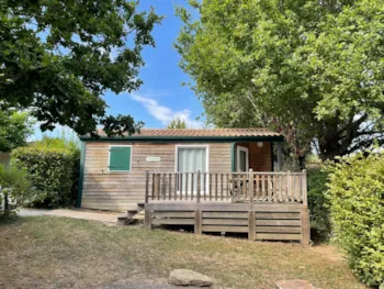 Mietunterkunft - Chalet Confort  2 Zimmer + Terrasse - Camping L'Ambois