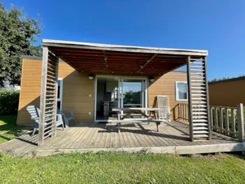 Mietunterkunft - Chalet Privilège 3 Zimmer - Camping L'Ambois