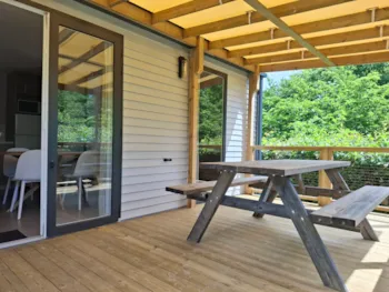 Mietunterkunft - F - Mobile-Home 2 Bdrms Premium - Saturday - Camping L'Ambois