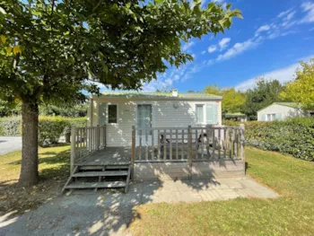 Mietunterkunft - Mobilheim 1 Zimmer + Terrasse - Camping L'Ambois