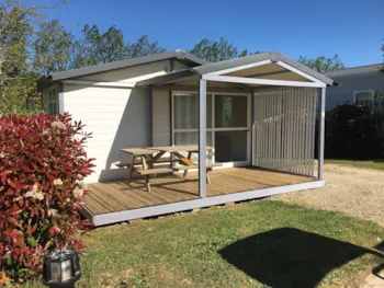 Mietunterkunft - Chalet Zen 2 Zimmer - Camping L'Ambois