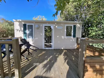 Mietunterkunft - Mobilheim 1 Zimmer + Terrasse - Camping L'Ambois