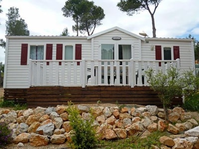 Mobile-home CONFORT 32m² - 3 bedrooms - A/C + TV — 1