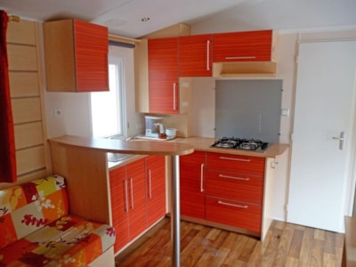Mobile-home CONFORT 32m² - 3 bedrooms - A/C + TV — 2