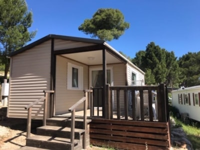 Mobile-home CONFORT 28m²- 2 bedrooms - A/C + TV — 2