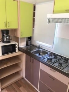 Mobile-home CONFORT 28m²- 2 bedrooms - A/C + TV — 4
