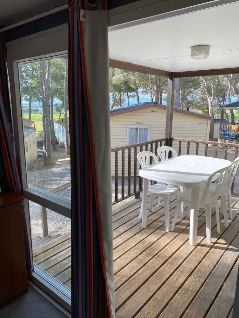 Mobil-Home 2 Chambres Basic + Tv