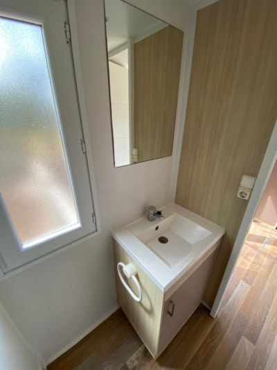 Mobile-home CONFORT 32m² - 3 bedrooms - A/C + TV — 8