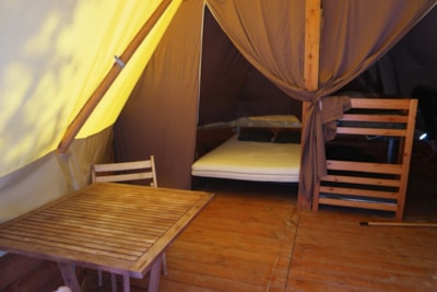 Tipi (furnished tent) - — 5