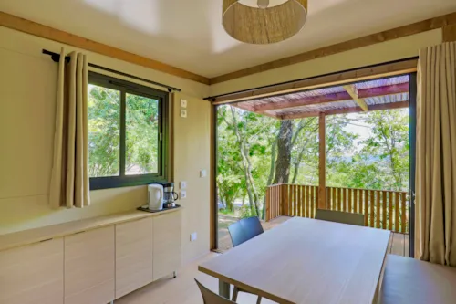 Location - Chalet Morea  25 M² - 2 Chambres - image n°9 - Camping du Vignal