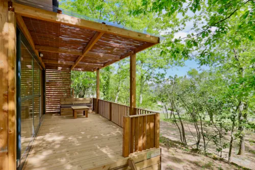 Location - Chalet Morea  25 M² - 2 Chambres - image n°1 - Camping du Vignal