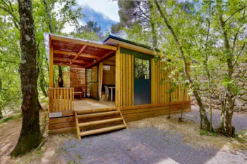 Mietunterkunft - Chalet Morea 25 M² - 2 Schlafzimmer - Camping du Vignal