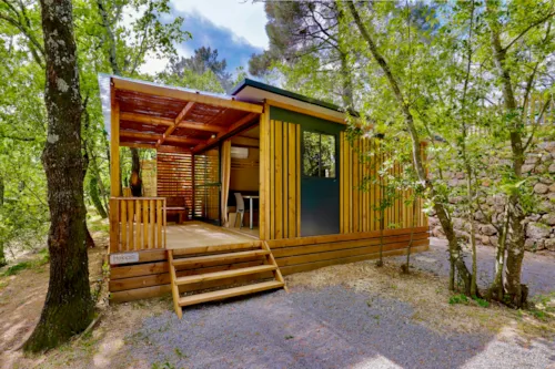 Location - Chalet Morea  25 M² - 2 Chambres - image n°2 - Camping du Vignal