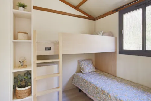 Mietunterkunft - Chalet Portland 35 M² - 3 Zimmer - image n°6 - Camping du Vignal