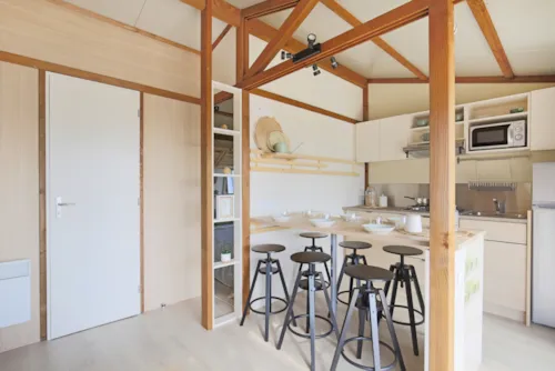 Mietunterkunft - Chalet Portland 35 M² - 3 Zimmer - image n°7 - Camping du Vignal