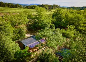 Locatif - Chalet Portland 35 m² - 3 slaapkamers - Camping du Vignal
