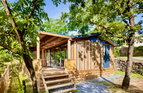 Mietunterkunft - Chalet Portland 35 M² - 3 Zimmer - image n°2 - Camping du Vignal