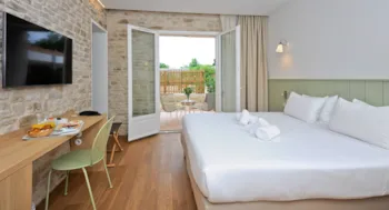 Zimmer - Prestige Doppelzimmer Mit Außenbereich - Domaine Les Grenettes - Sea Green by Sunêlia