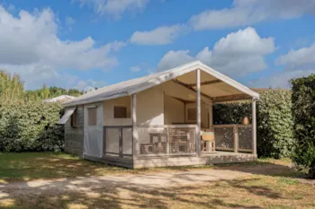 Mietunterkunft - Lodge 2 Zimmer ** - Camping Sandaya Les Grenettes
