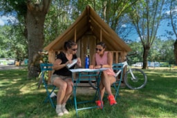 Accommodation - Cyclotent - CAMPING TERRE D'ENTENTE