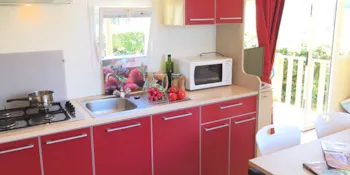 Mietunterkunft - Mobilheim 2 Schlafzimmer - Clico Chic - Camping Le Brandais