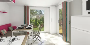 Mietunterkunft - Mobilheim 3 Schlafzimmer + Überdachte Terrasse - Clico Chic - Camping Le Brandais